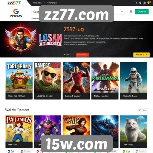 Evolução dos jogos disponíveis no zz77.com